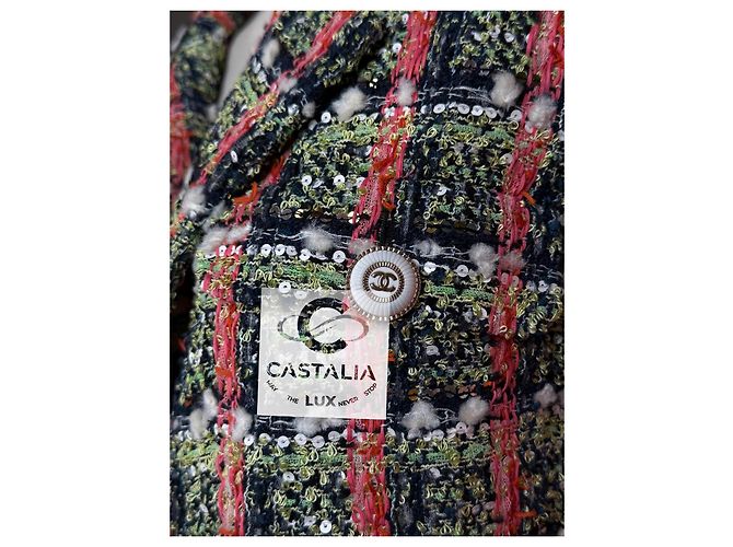 Chanel Chaqueta de tweed Lesage estilo Anna Wintour 38 FR a 13$ Multicolor - vista 12