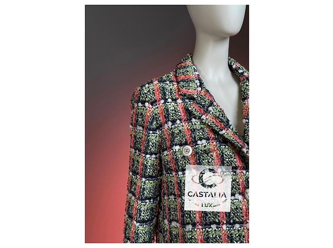 Chanel Chaqueta de tweed Lesage estilo Anna Wintour 38 FR a 13$ Multicolor - vista 14