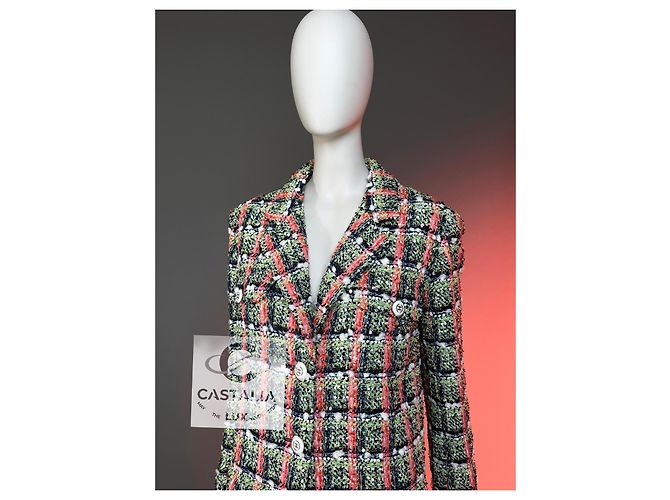 Chanel Chaqueta de tweed Lesage estilo Anna Wintour 38 FR a 13$ Multicolor - vista 3