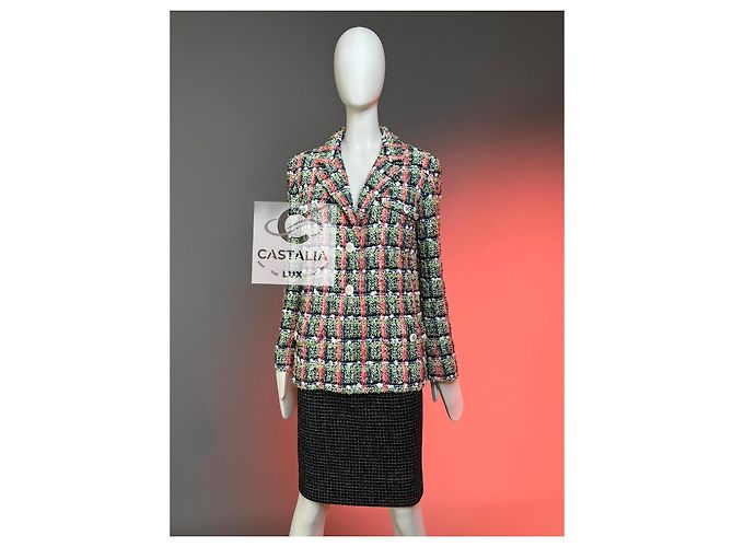 Chanel Chaqueta de tweed Lesage estilo Anna Wintour 38 FR a 13$ Multicolor - vista 6