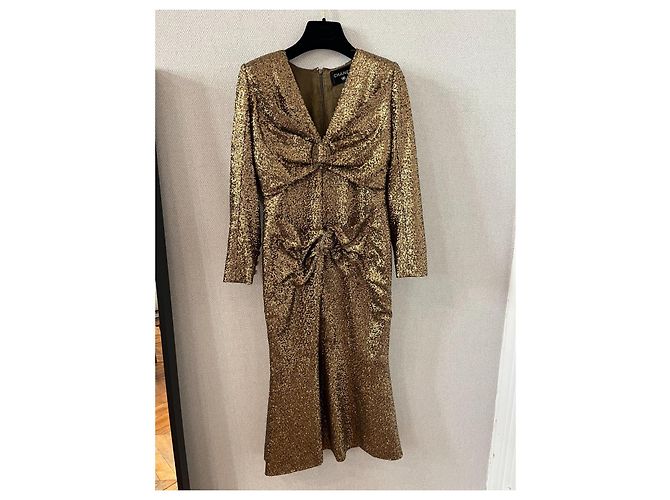 Chanel Ritz Gold Kleid Pre Herbst 2017 Golden - Ansicht 2