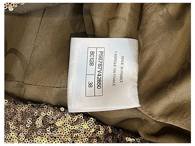 Chanel Ritz Gold Kleid Pre Herbst 2017 Golden - Ansicht 5