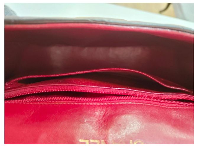 Chanel Demi-Lune Gesteppte Leder Handtasche Schwarz - Ansicht 12