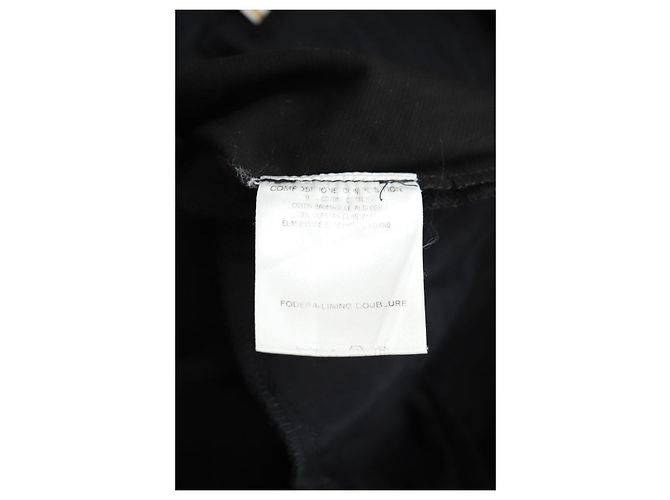 Gucci Pantalones slim de algodón negro - vista 6