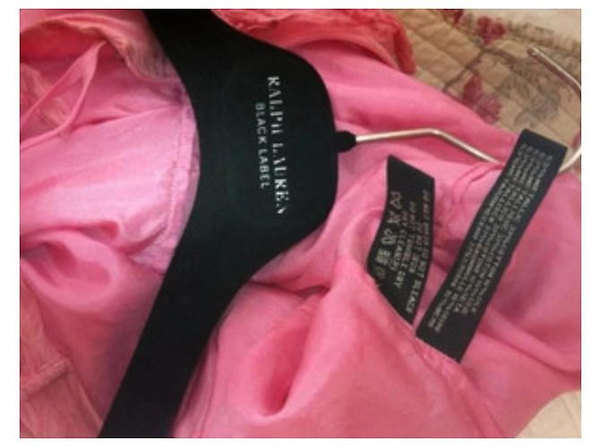 Vestido Ralph Lauren de seda rosa - vista 4
