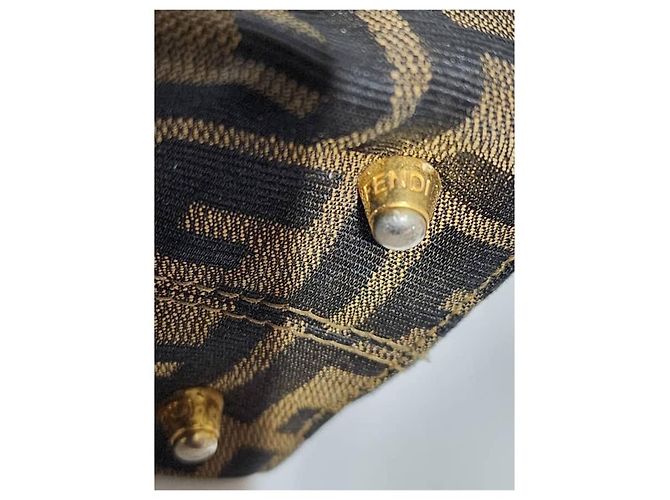 FENDI Vintage Zucca Canvas Tote Braun - Ansicht 11