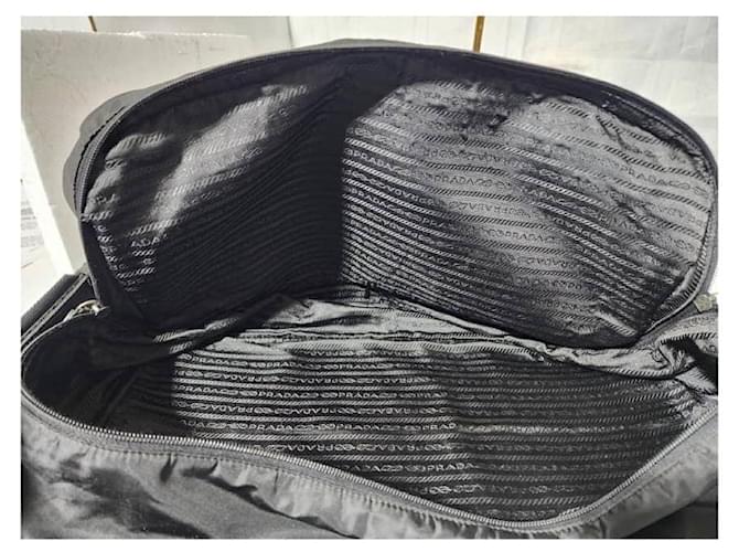 Borsa da viaggio Prada Viaggio Tecnico Nera Nero - vista 16