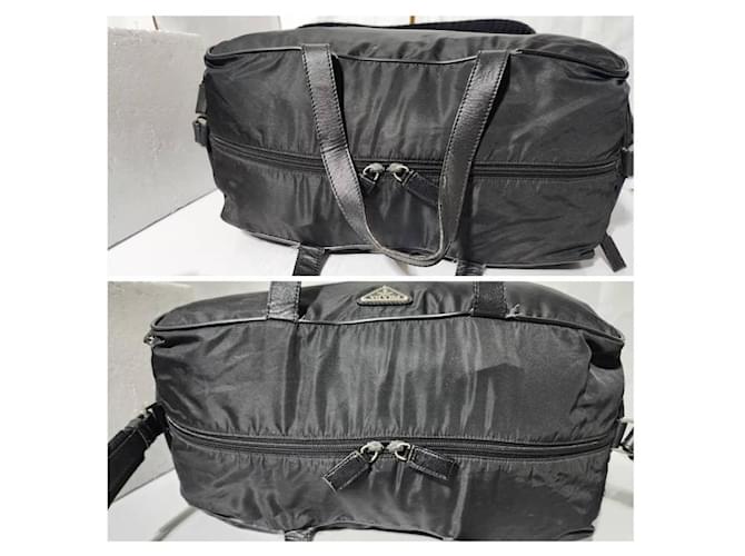 Borsa da viaggio Prada Viaggio Tecnico Nera Nero - vista 5
