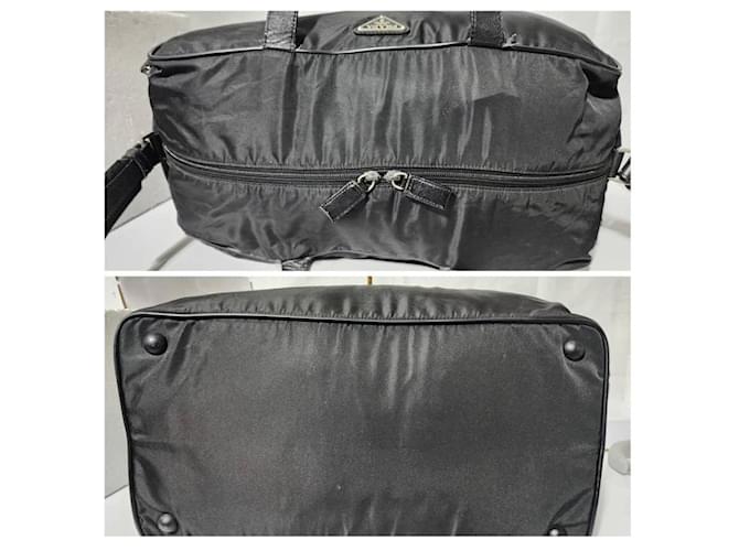 Borsa da viaggio Prada Viaggio Tecnico Nera Nero - vista 9