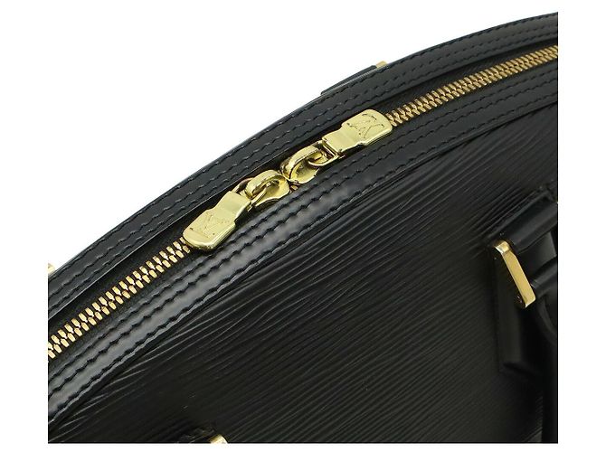 Borsa a mano Jasmin in pelle Epi Louis Vuitton Nero - vista 6