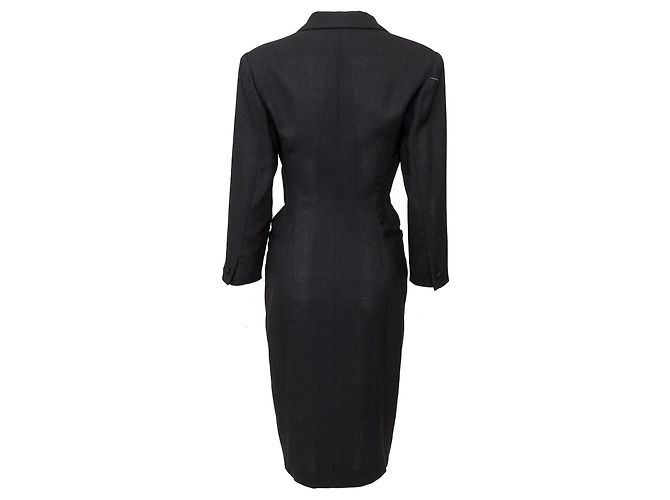 Ralph Lauren Blazer Kleid - 2000er Schwarz - Ansicht 2