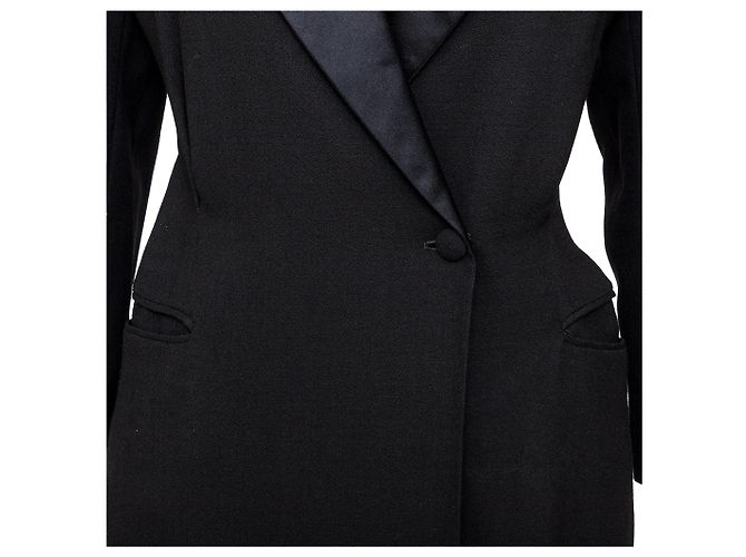 Ralph Lauren Blazer Kleid - 2000er Schwarz - Ansicht 5