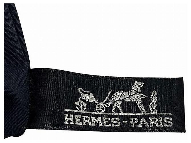 Bolsa tote em canvas Herbag da Hermès Azul - vista 4