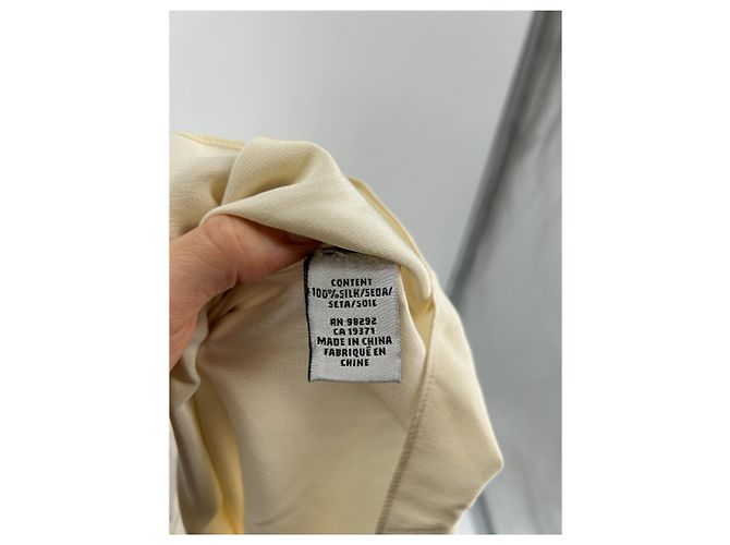 Tibi Seidenbluse Khaki - Ansicht 6