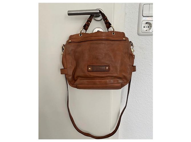 Borsa in pelle Mulberry Tillie Marrone - vista 2