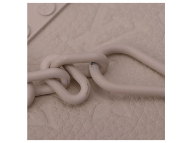 Borsa Tote Monogram Sac Plat Virgil Abloh di Louis Vuitton Bianco - vista 7