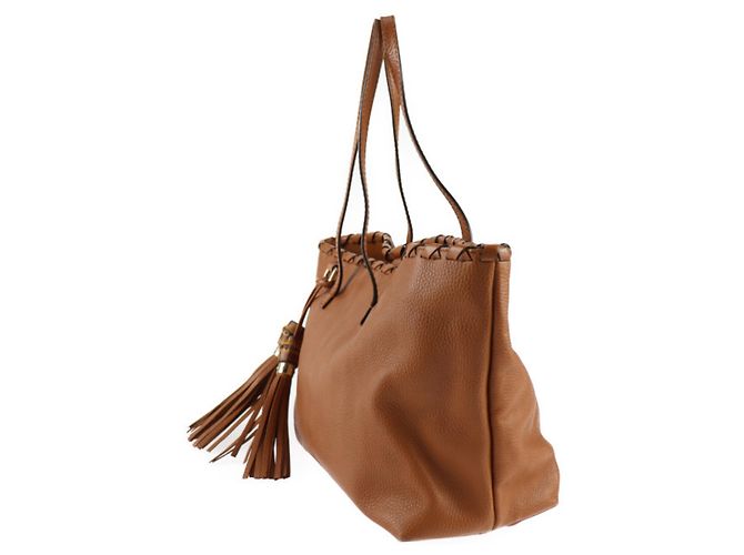 Gucci Bamboo Tote Bag Brown - view 2