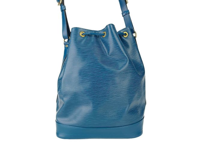 Borsa a Spalla Louis Vuitton Noe M44005 Blu - vista 3
