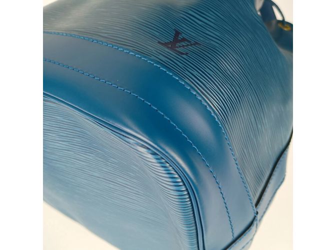 Borsa a Spalla Louis Vuitton Noe M44005 Blu - vista 6