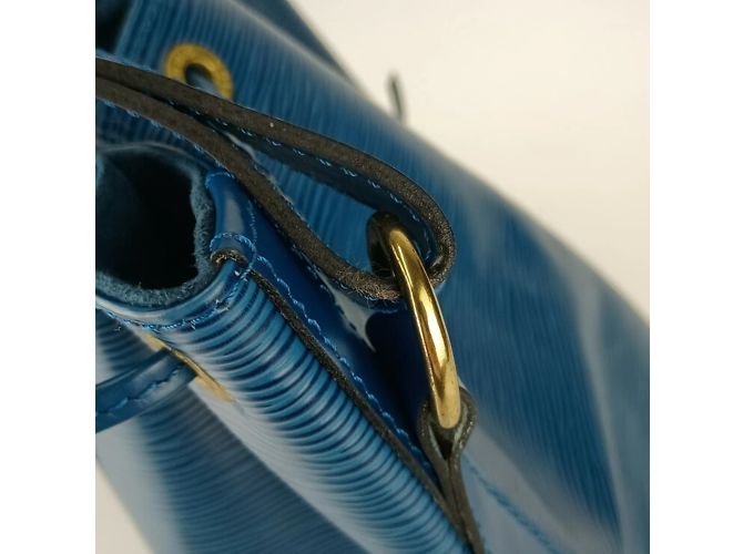 Borsa a Spalla Louis Vuitton Noe M44005 Blu - vista 9
