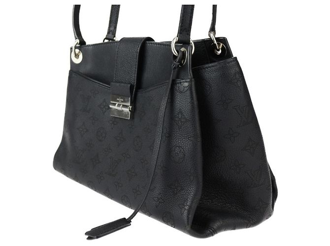 Borsa Mahina Monogram Sevres Louis Vuitton Nero - vista 2