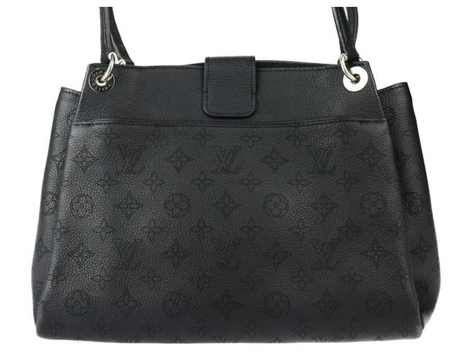 Borsa Mahina Monogram Sevres Louis Vuitton Nero - vista 3