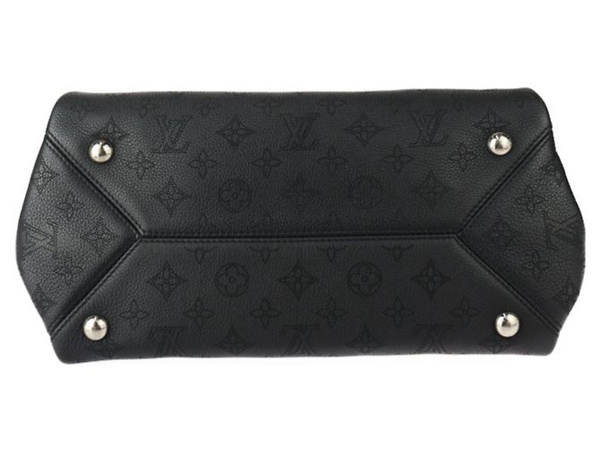 Borsa Mahina Monogram Sevres Louis Vuitton Nero - vista 4