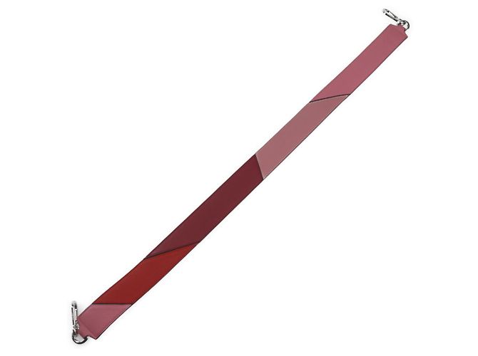Loewe Degrade Puzzle Bandouliere 90 Cinghia per Spalla Nero Rosa Rosso Porpora - vista 3