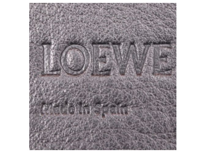 Loewe Degrade Puzzle Bandouliere 90 Cinghia per Spalla Nero Rosa Rosso Porpora - vista 7