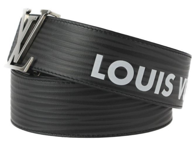 Reversible Epi Gürtel LV Initial 40MM von Louis Vuitton Schwarz Monogramm - Ansicht 2
