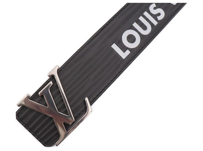 Reversible Epi Gürtel LV Initial 40MM von Louis Vuitton Schwarz Monogramm - Ansicht 4