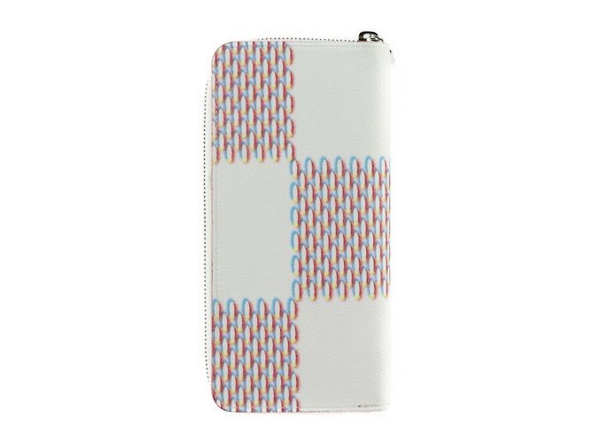 Cartera Zippy Louis Vuitton Blanco Multicolor - vista 3