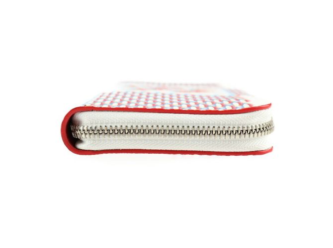 Cartera Zippy Louis Vuitton Blanco Multicolor - vista 4