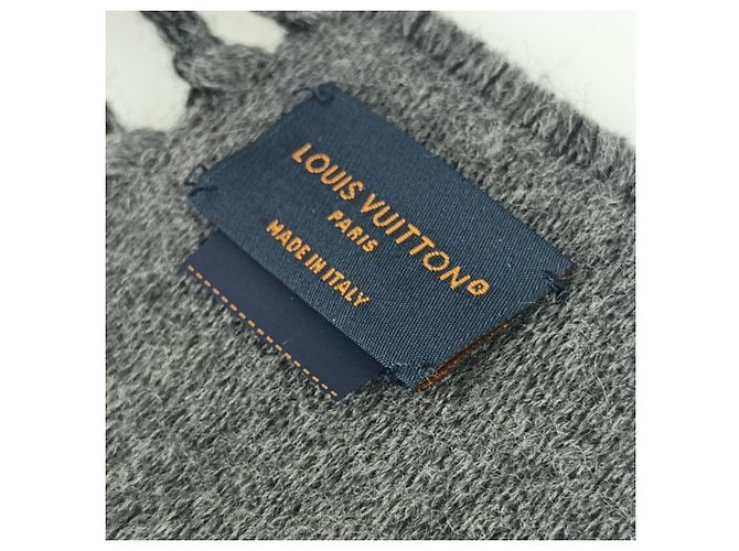 Monogramm Schal von Louis Vuitton Braun Schwarz - Ansicht 5