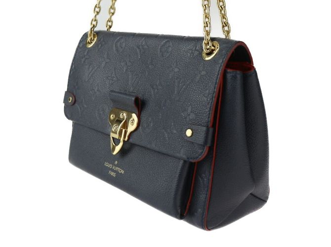Louis Vuitton Vavin PM Monogram Empreinte Shoulder Bag Red - view 2