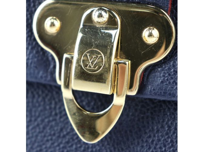 Louis Vuitton Vavin PM Monogram Empreinte Shoulder Bag Red - view 7