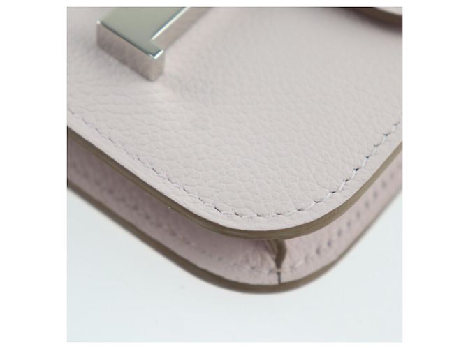 Hermès Pochette Constance di Hermes in Evercolor Mauve Pale - vista 5