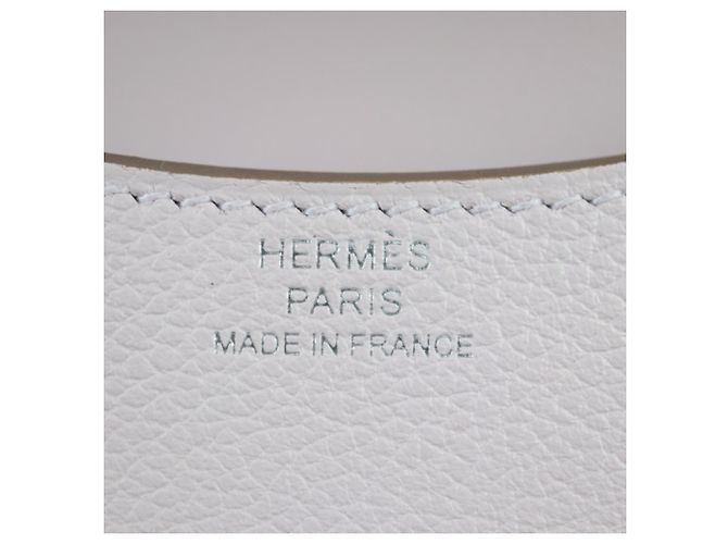 Hermès Pochette Constance di Hermes in Evercolor Mauve Pale - vista 8