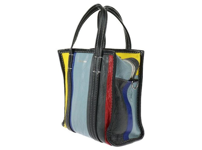 Borsa Balenciaga Bazaar Shopper XS Multicolore - vista 2