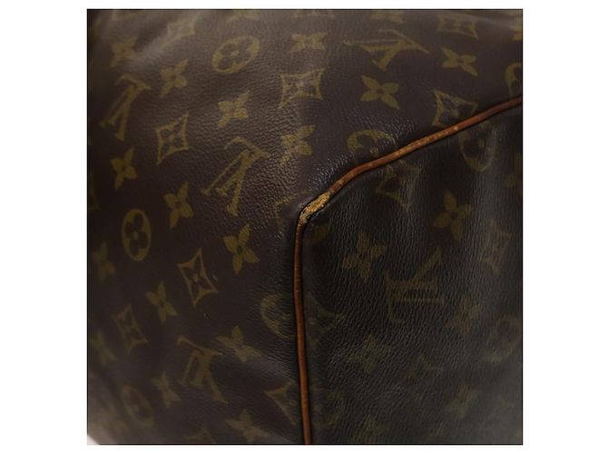LOUIS VUITTON Monogram Keepall 55 Borsa Boston M41424 LV Auth 120688 Monogramma - vista 15