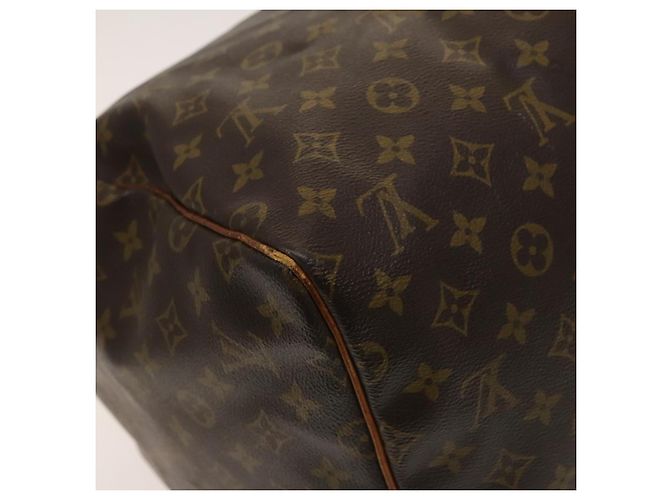 LOUIS VUITTON Monogram Keepall 55 Borsa Boston M41424 LV Auth 120688 Monogramma - vista 16