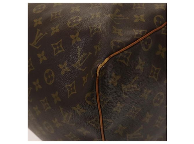 LOUIS VUITTON Monogram Keepall 55 Borsa Boston M41424 LV Auth 120688 Monogramma - vista 9
