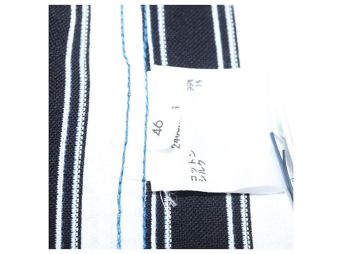 Jacquemus Camicia a maniche lunghe in cotone blu Auth ym006M - vista 16
