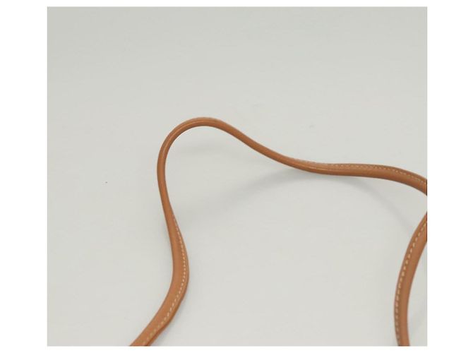 Céline Borsa a spalla in tela Macadam CELINE PVC beige oro Auth sw761 D'oro - vista 8