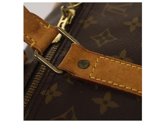 LOUIS VUITTON Monogram Keepall 60 Borsa Boston M41422 LV Auth 122488 Monogramma - vista 18
