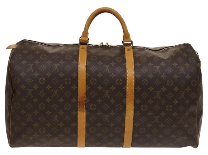 LOUIS VUITTON Monogram Keepall 60 Borsa Boston M41422 LV Auth 122488 Monogramma - vista 2