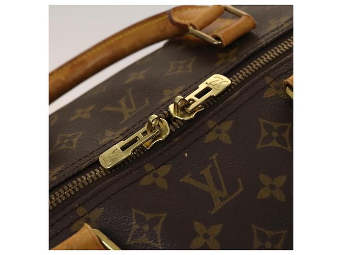 LOUIS VUITTON Monogram Keepall 60 Borsa Boston M41422 LV Auth 122488 Monogramma - vista 9