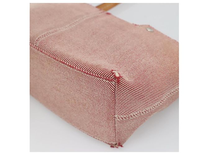 Borsa a spalla Burberry Nova Check Blue Label in tela rossa e argento autentica ti3084 Rosso - vista 15