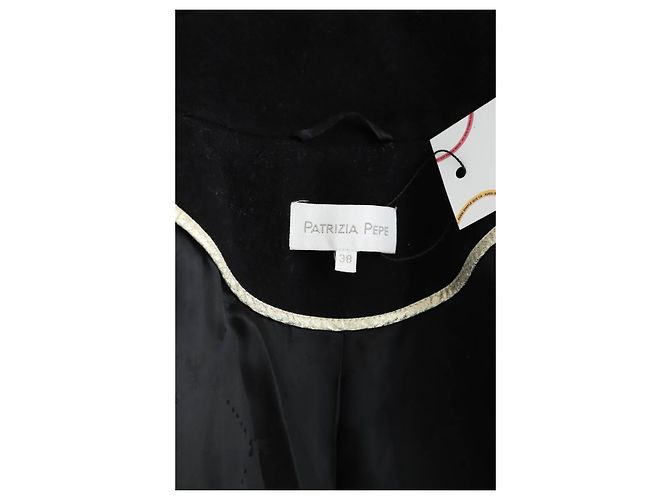 Patrizia Pepe black wool coat - view 5