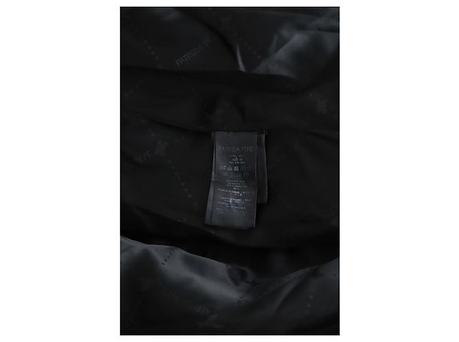 Patrizia Pepe black wool coat - view 6